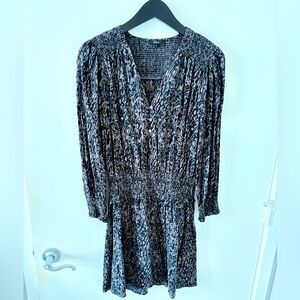 Rails Animal Print Mini Dress